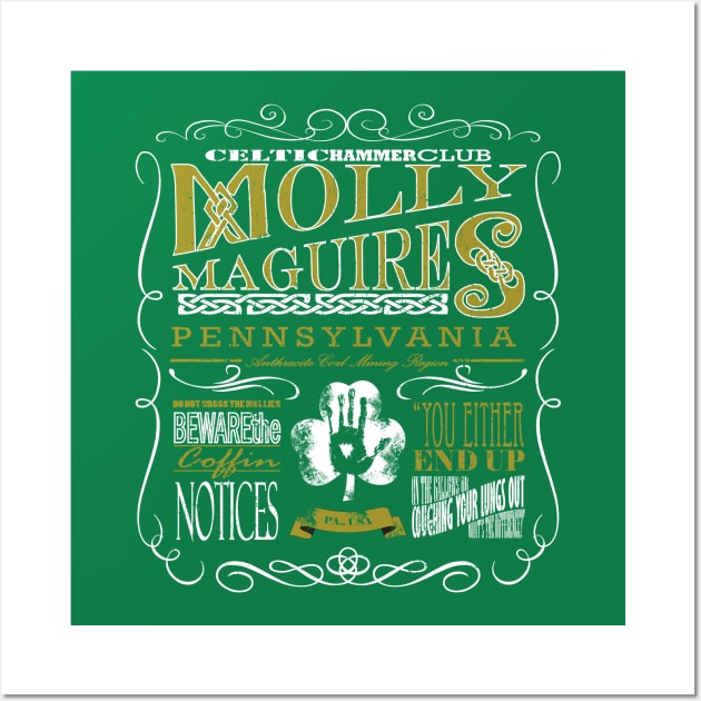 Molley Maguires Wall Art by celtichammerclub